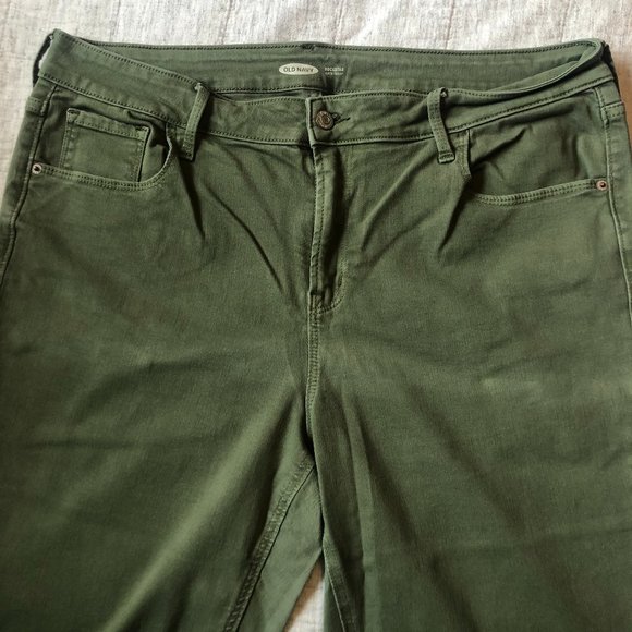 Old Navy Denim - Old Navy Women's Skinny Jeans - Olive Green